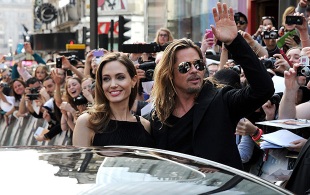 Aunque la película "World War Z" es protagonizada por Pitt, fue Angelina quien acaparó la mayoría de la atención